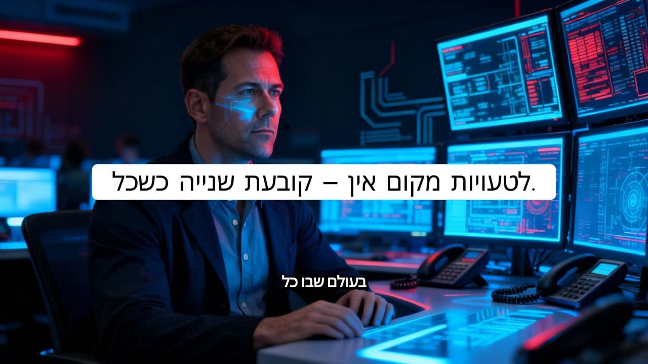 FLAME - סימולטור האימונים למוקדי חירום