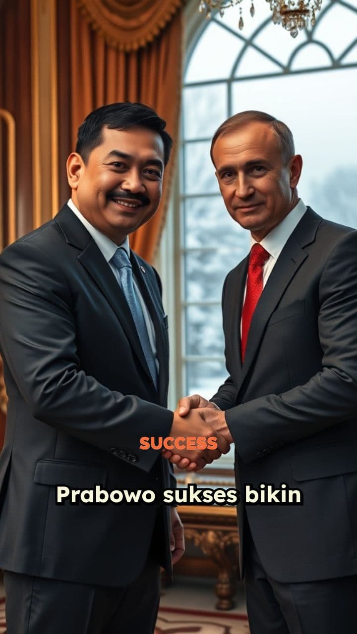 Prabowo Perkuat Diplomasi Indonesia dengan Rusia