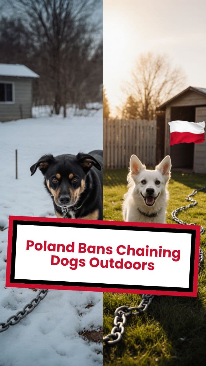 Poland Bans Chaining Dogs Outdoors