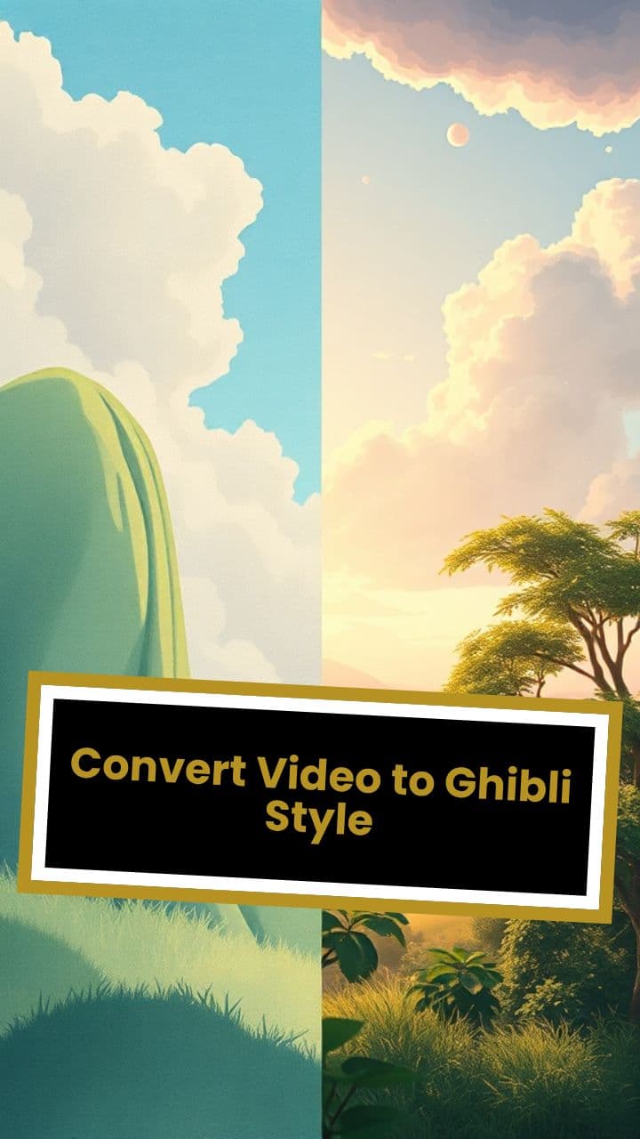 Convert Video to Ghibli Style