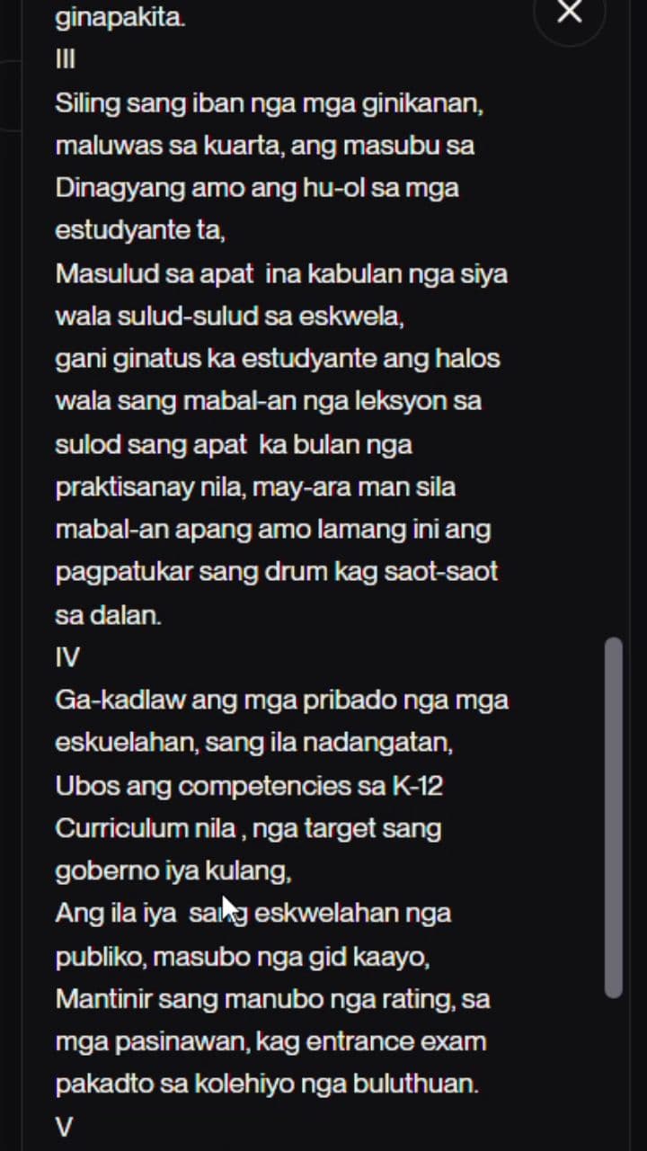 Dinagyang: Kuarta, Resibo kag Edukasyon