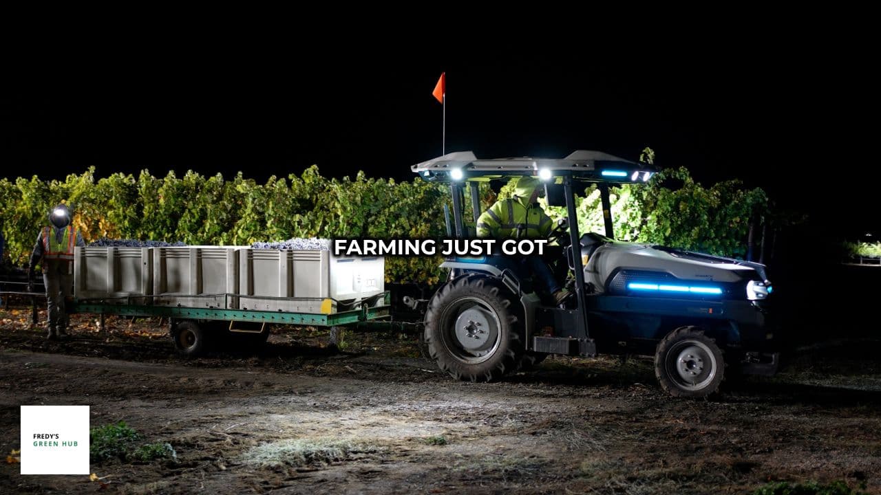 Self-Driving Electric Tractor for Farms