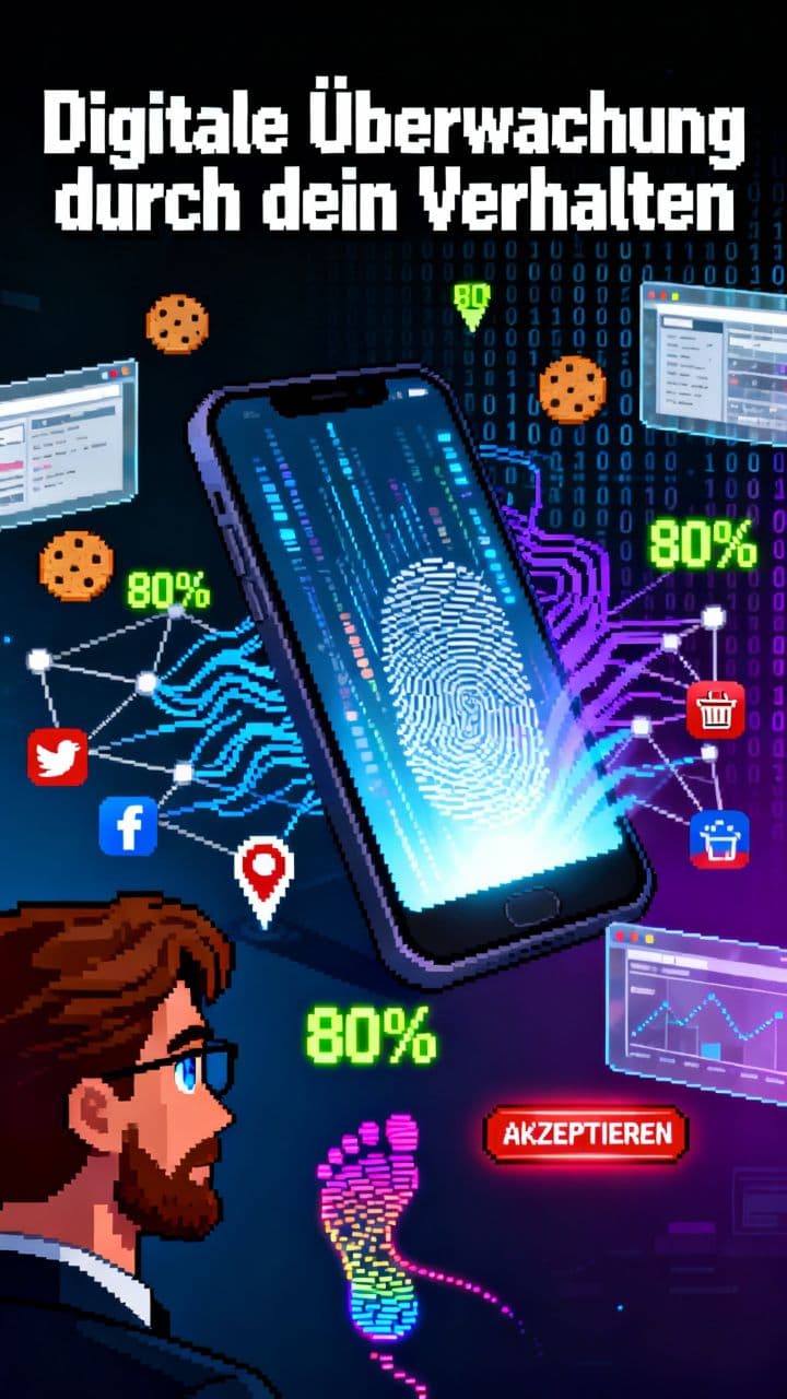 Digitale Überwachung durch dein Verhalten