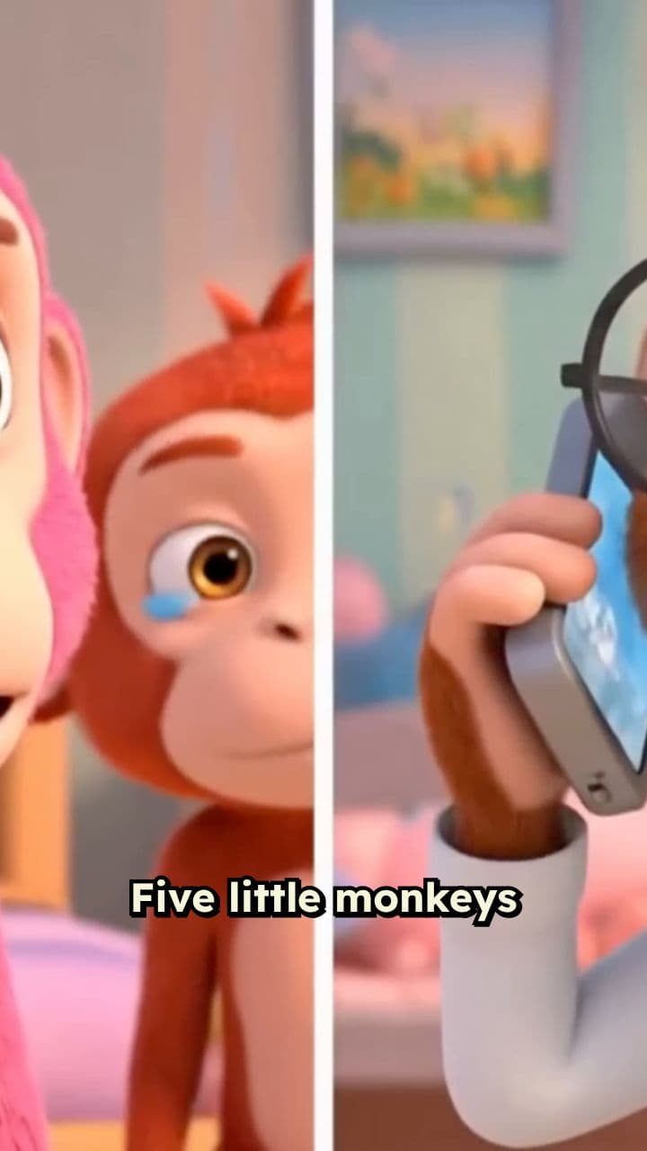 The Five Little Monkeys Song