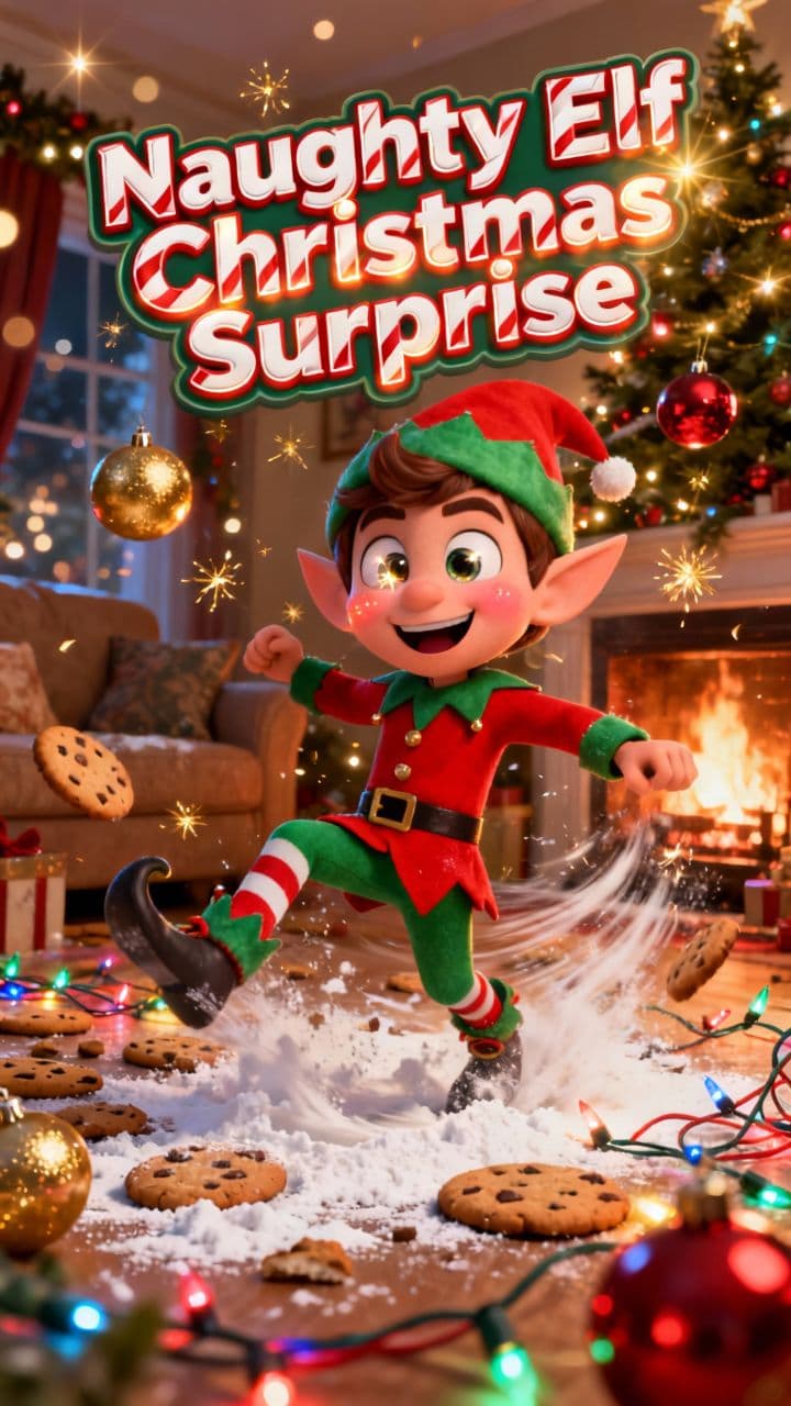 Naughty Elf Christmas Surprise