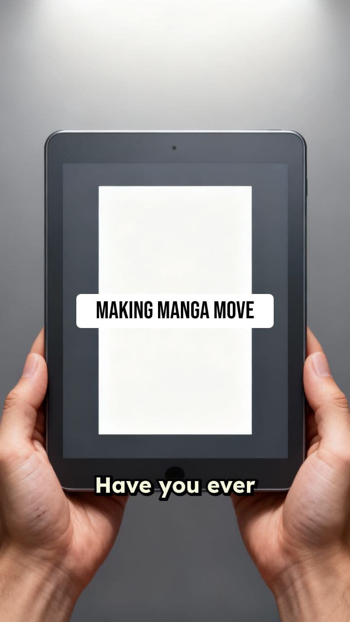 Bringing Manga Panels to Life