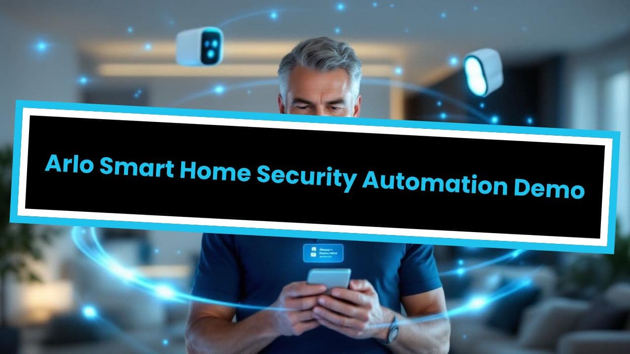 Arlo Smart Home Security Automation Demo