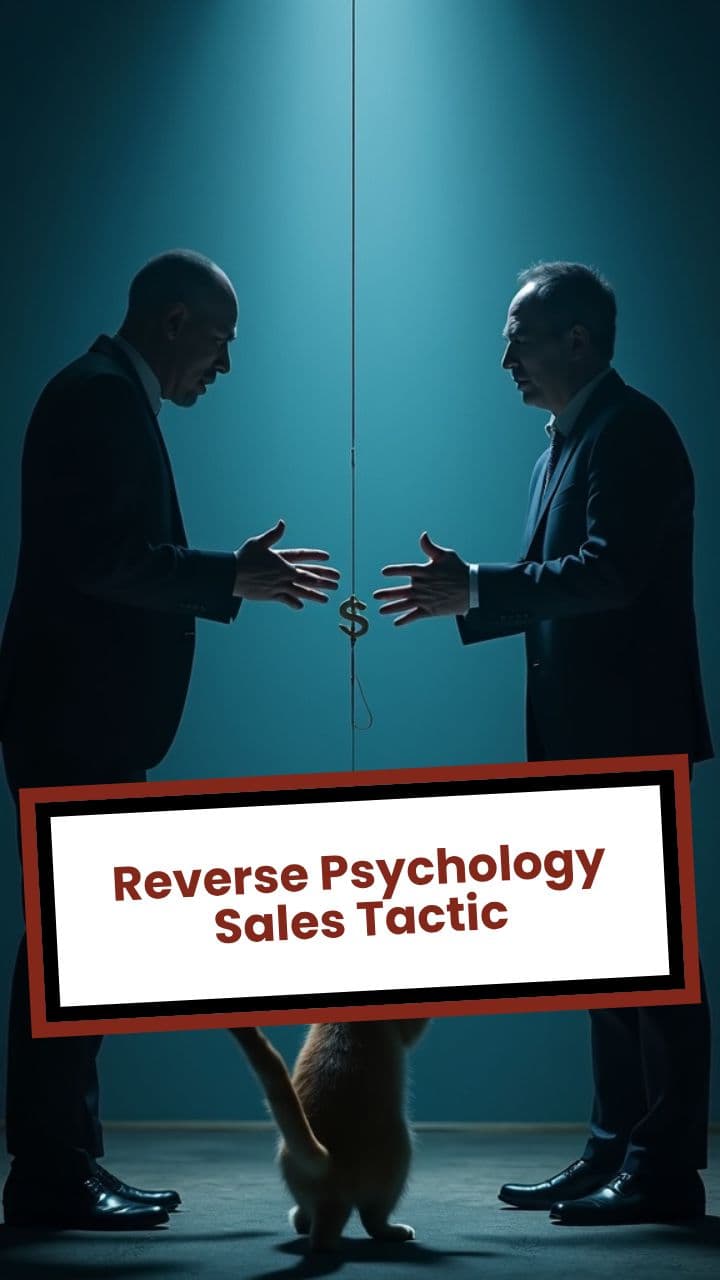 Reverse Psychology Sales Tactic