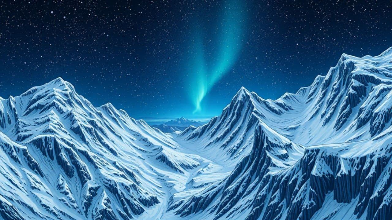 Endlose eisige Nacht