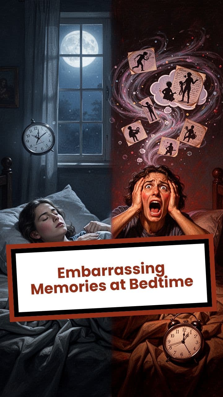 Embarrassing Memories at Bedtime