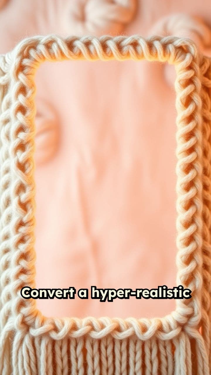 Fluffy Wool Social Profile UI Render