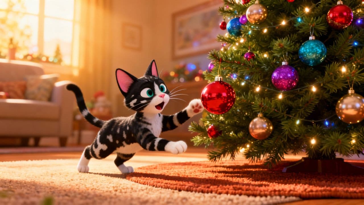 Christmas Pet Playtime