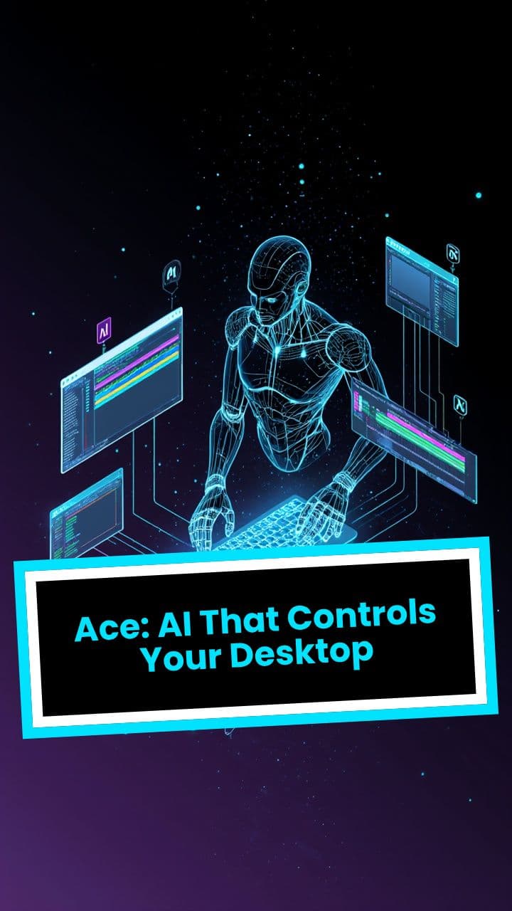 Ace: AI That Controls Your Desktop