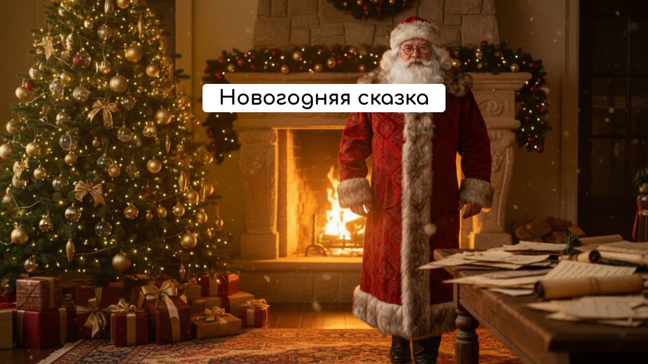 Новогодняя сказка с Дедом Морозом