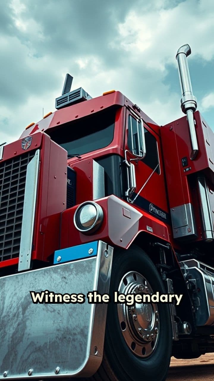 Optimus Prime in Action
