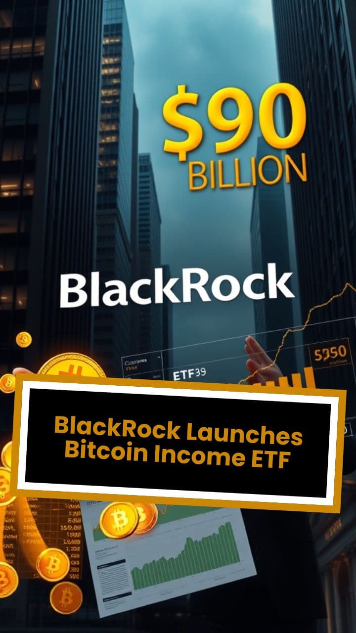 BlackRock Launches Bitcoin Income ETF