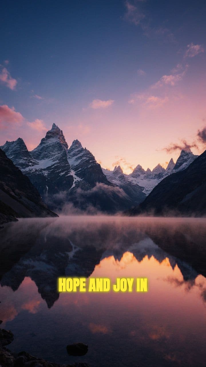 Abounding Hope Through Joy and Peace