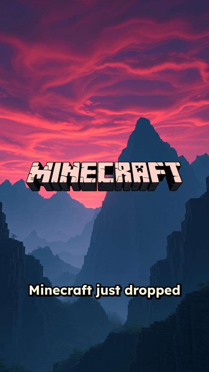 Minecraft's Epic Cinematic Trailer Unleashed