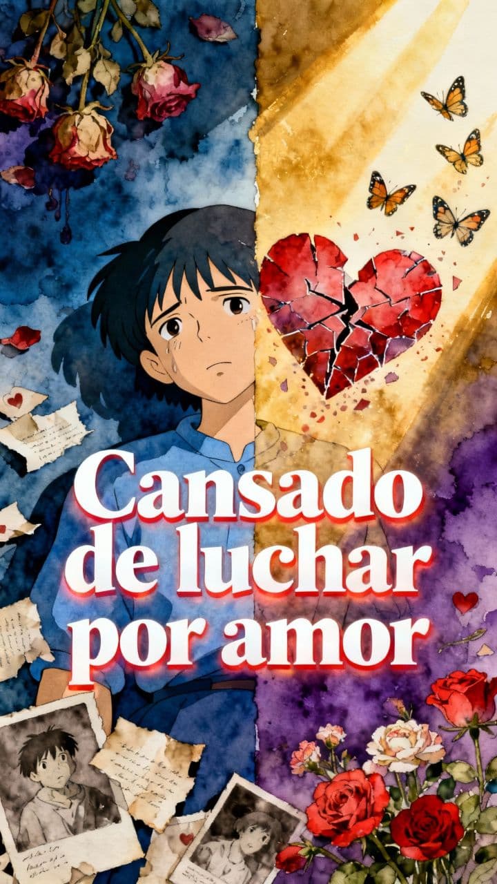 Cansado de luchar por amor