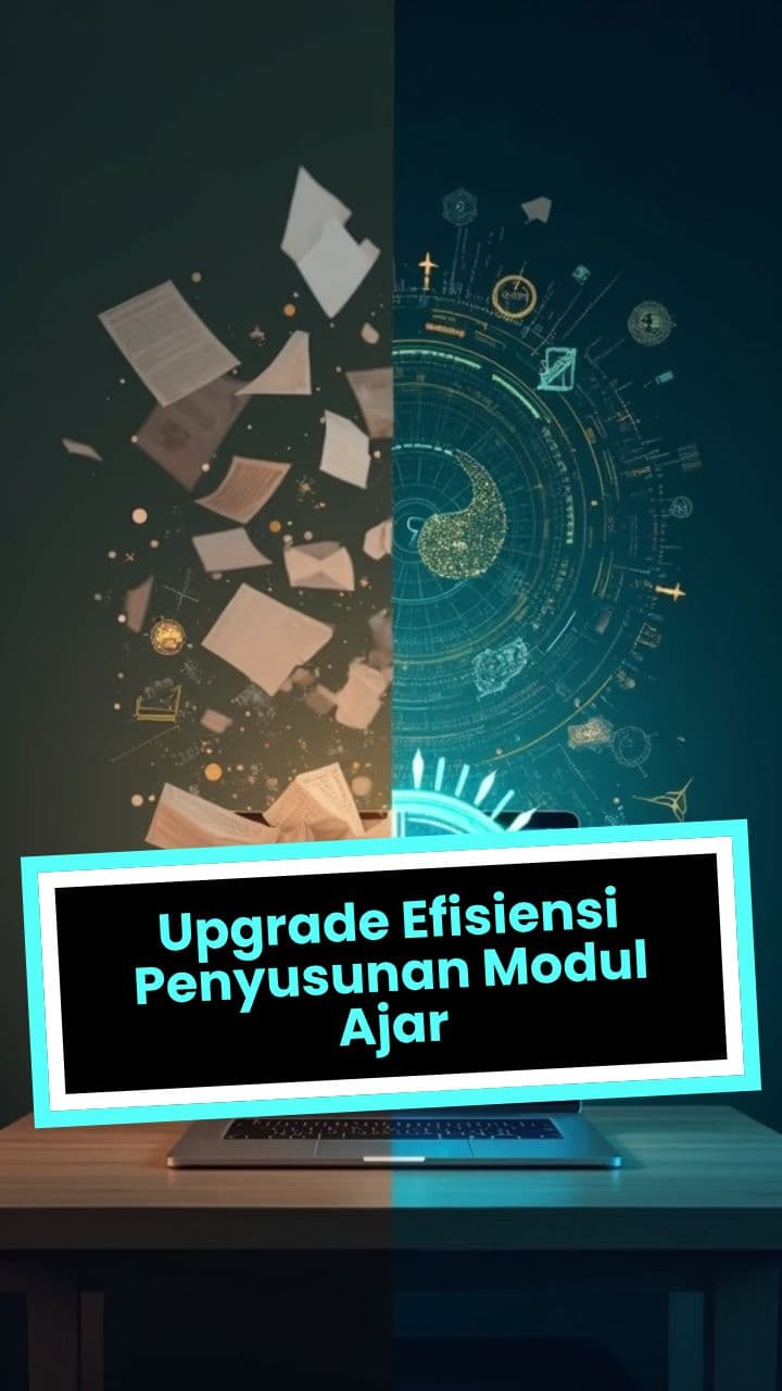 Upgrade Efisiensi Penyusunan Modul Ajar