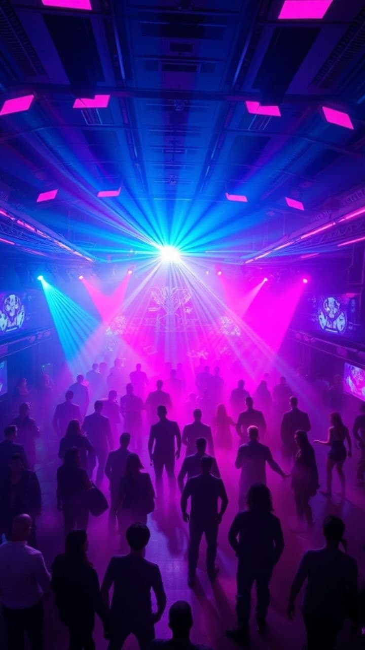 Electric Nights on the Dance Floor