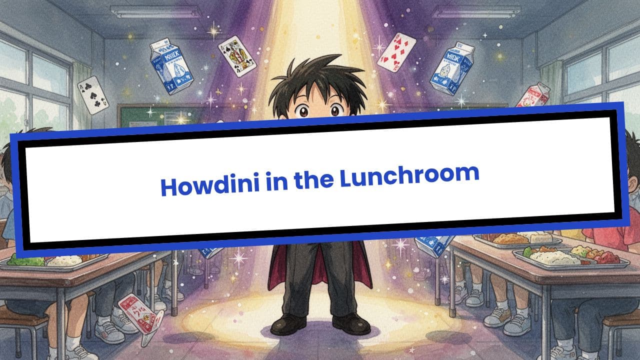 Howdini in the Lunchroom
