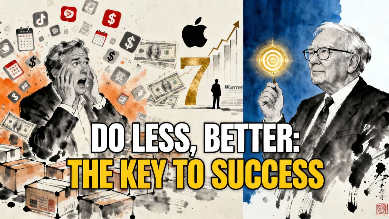 Do Less, Better: The Key to Success
