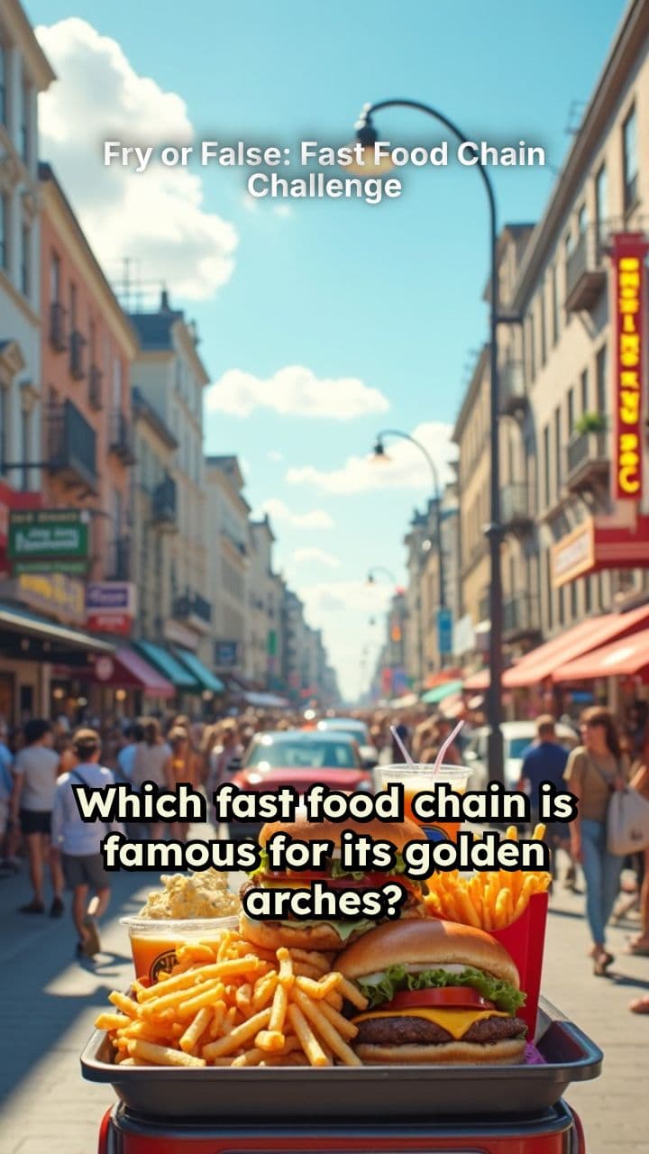 Fry or False: Fast Food Chain Challenge