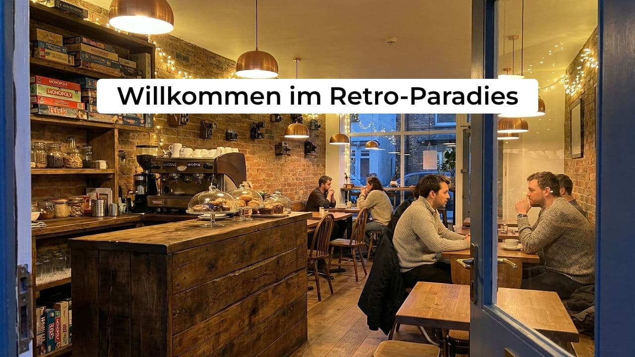 Retro Café & Gaming Experience