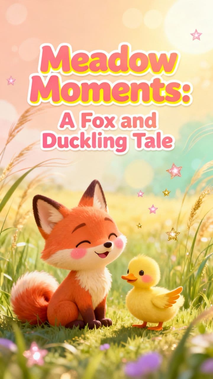 Meadow Moments: A Fox and Duckling Tale