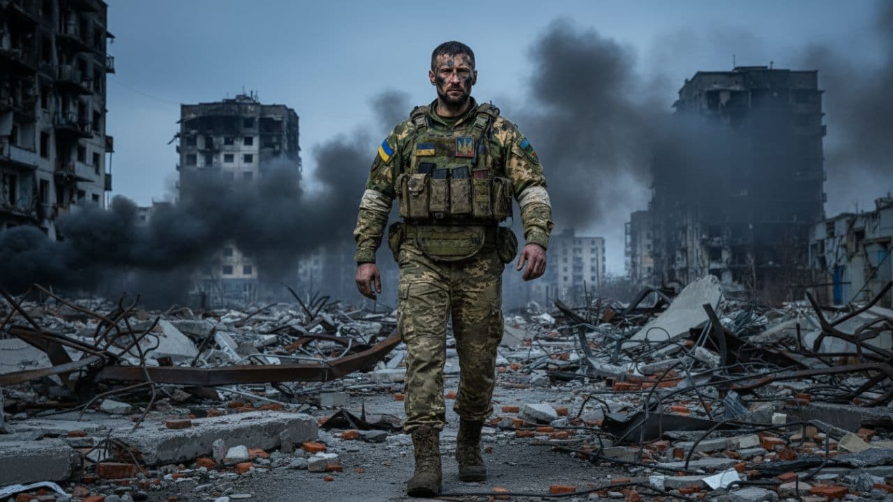 The Ukrainian Warrior: Silence and Tension