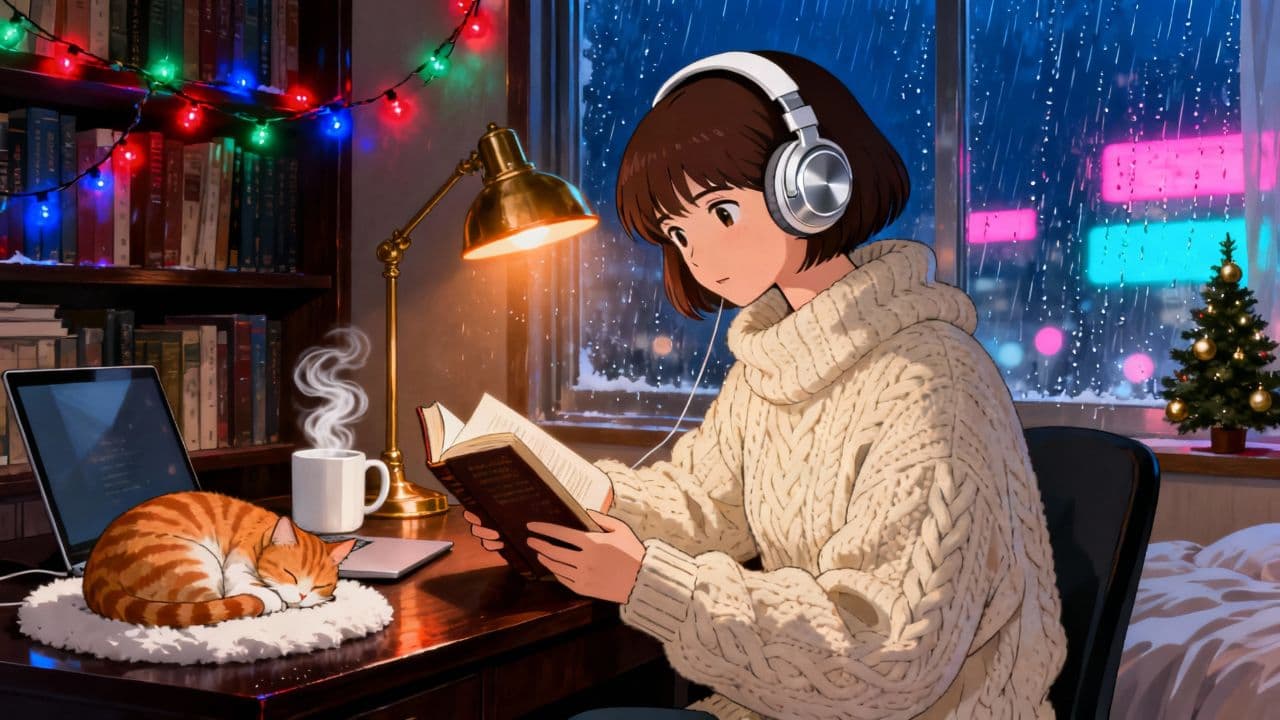 Noche Lluviosa de Navidad