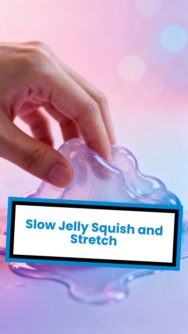 Slow Jelly Squish and Stretch