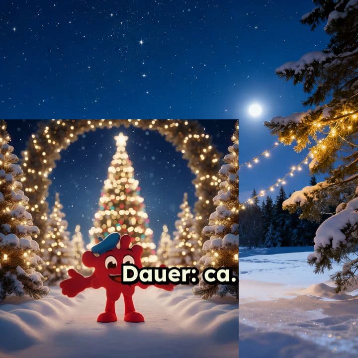 Weihnachtszauber mit Klecks