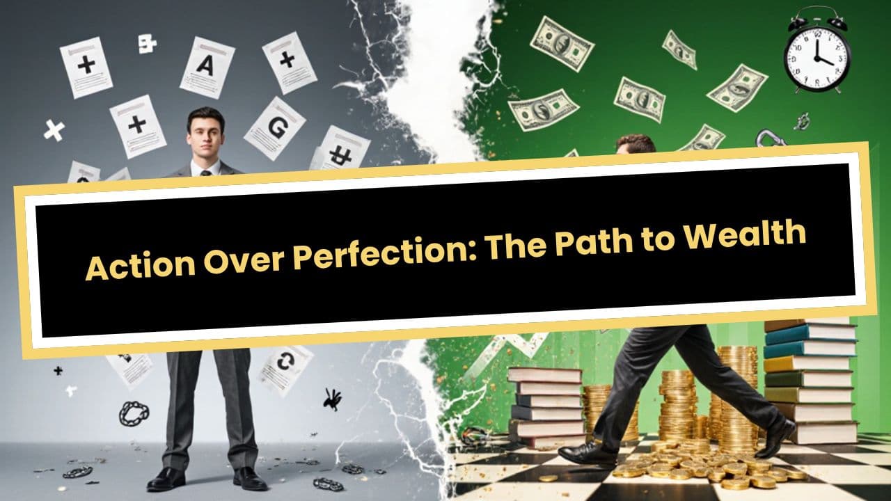Action Over Perfection: The Path to Wealth