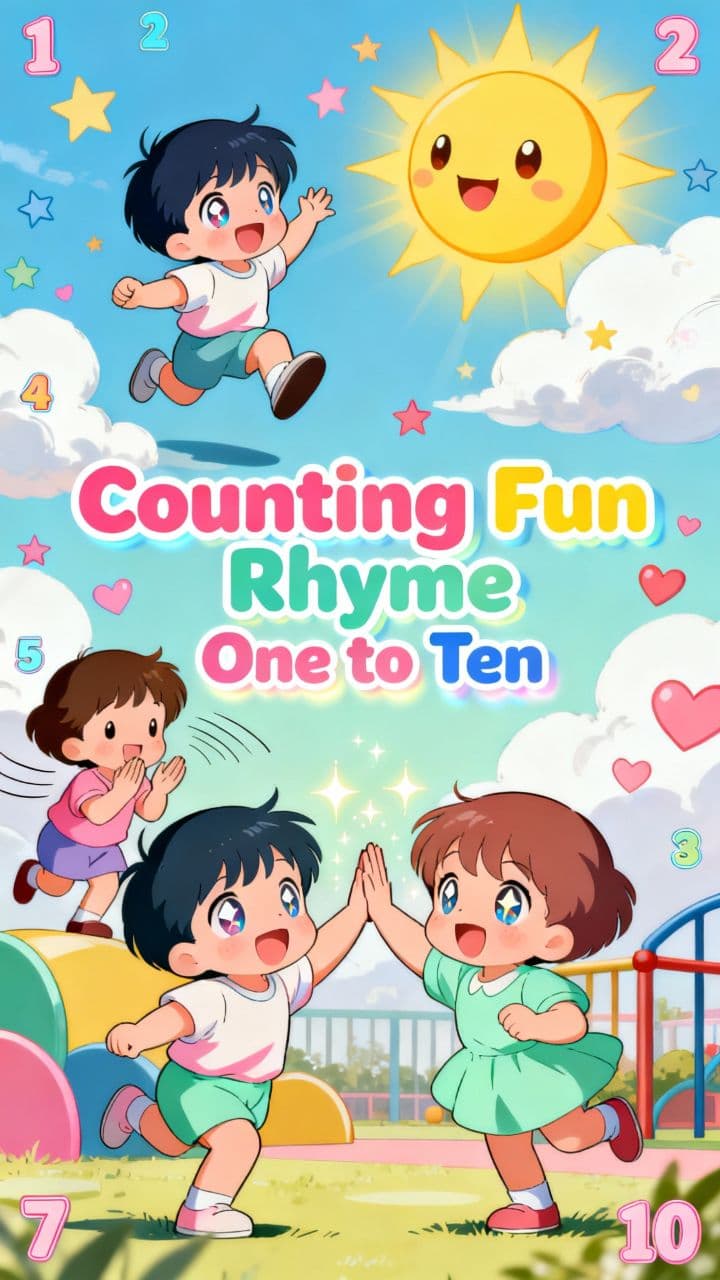 Counting Fun Rhyme One to Ten