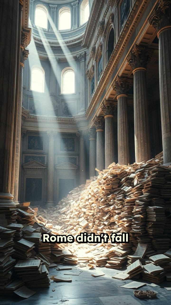 The Fall of Rome: Bureaucracy's Downfall