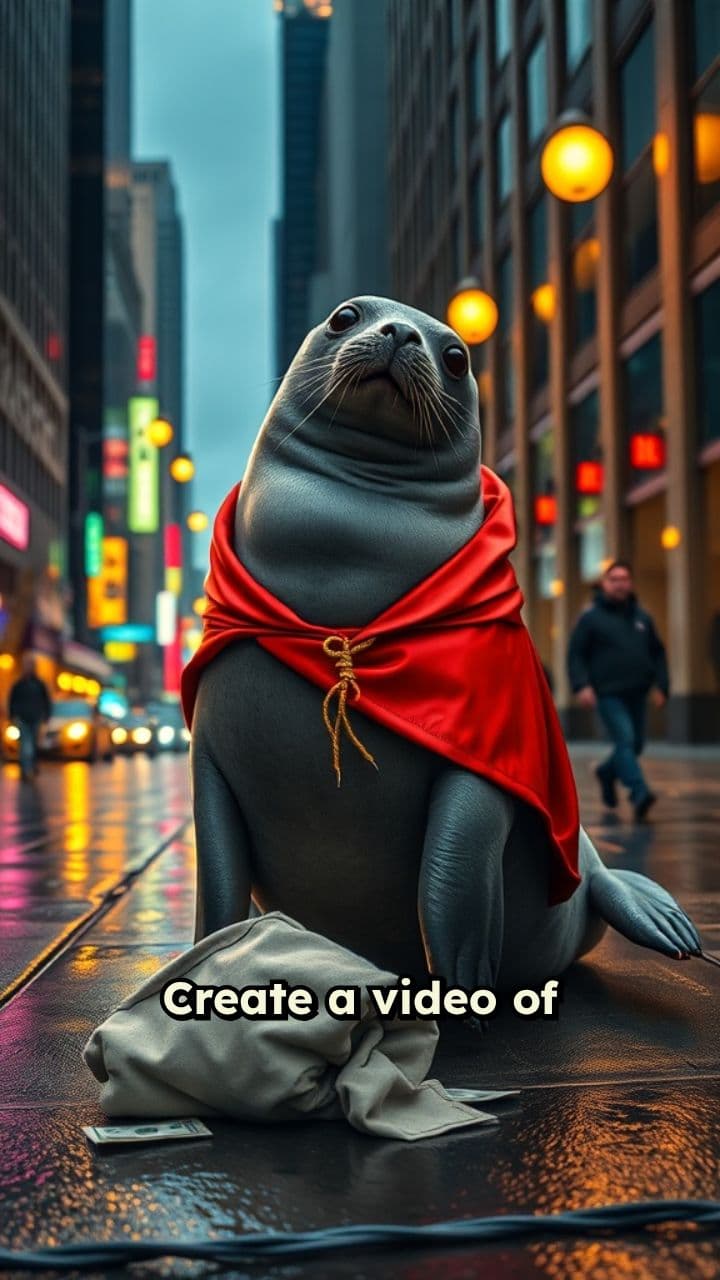 Confused Seal Crimefighter