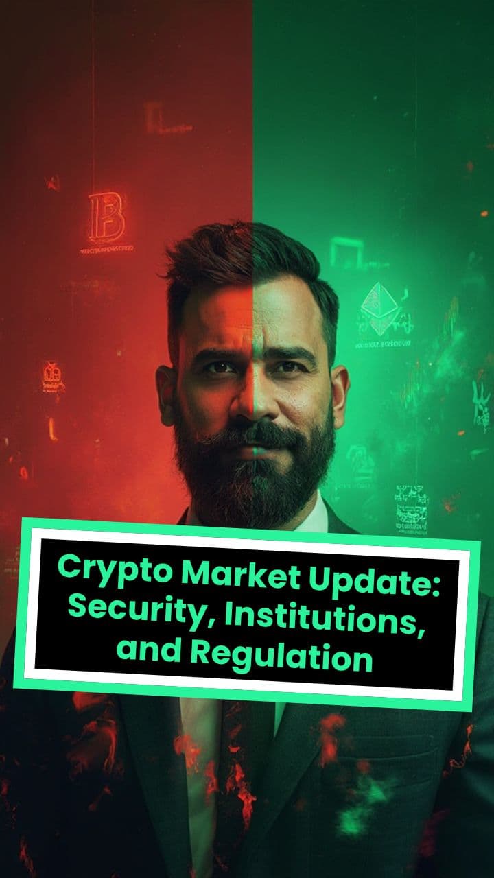 Crypto Market Update: Security, Institutions, and Regulation