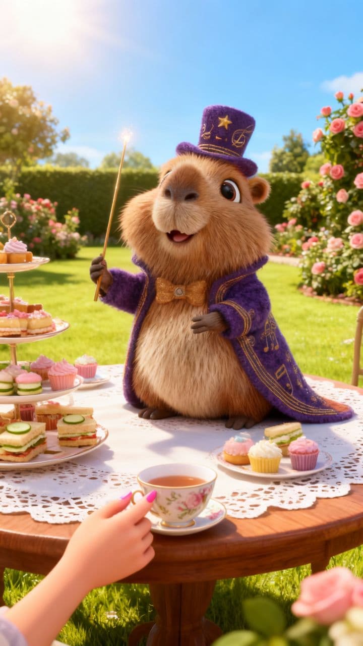 Garden Tea Party Invitation