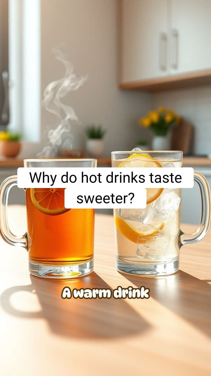 Why Do Hot Drinks Taste Sweeter Than Cold Ones? | RapidSmartFacts