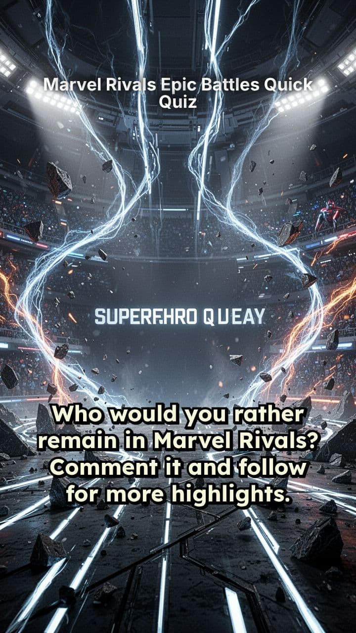 Marvel Rivals Epic Battles Quick Quiz