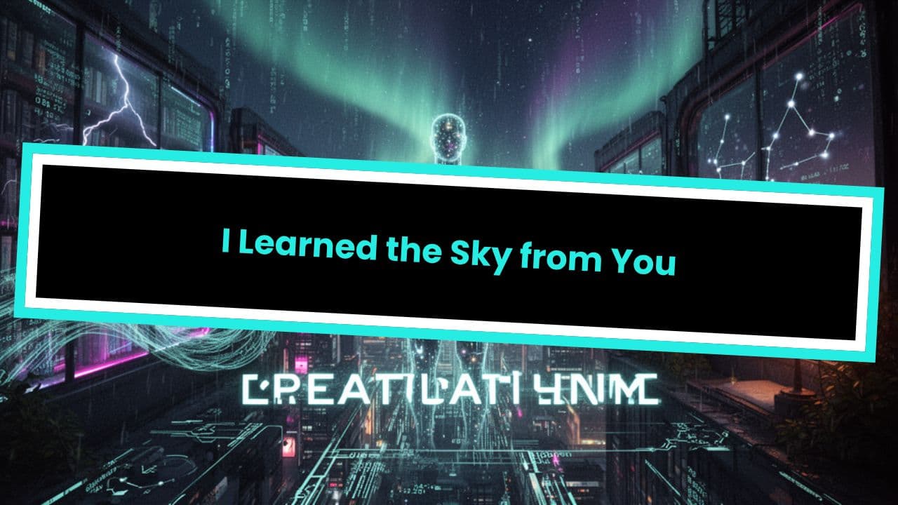 I Learned the Sky from You