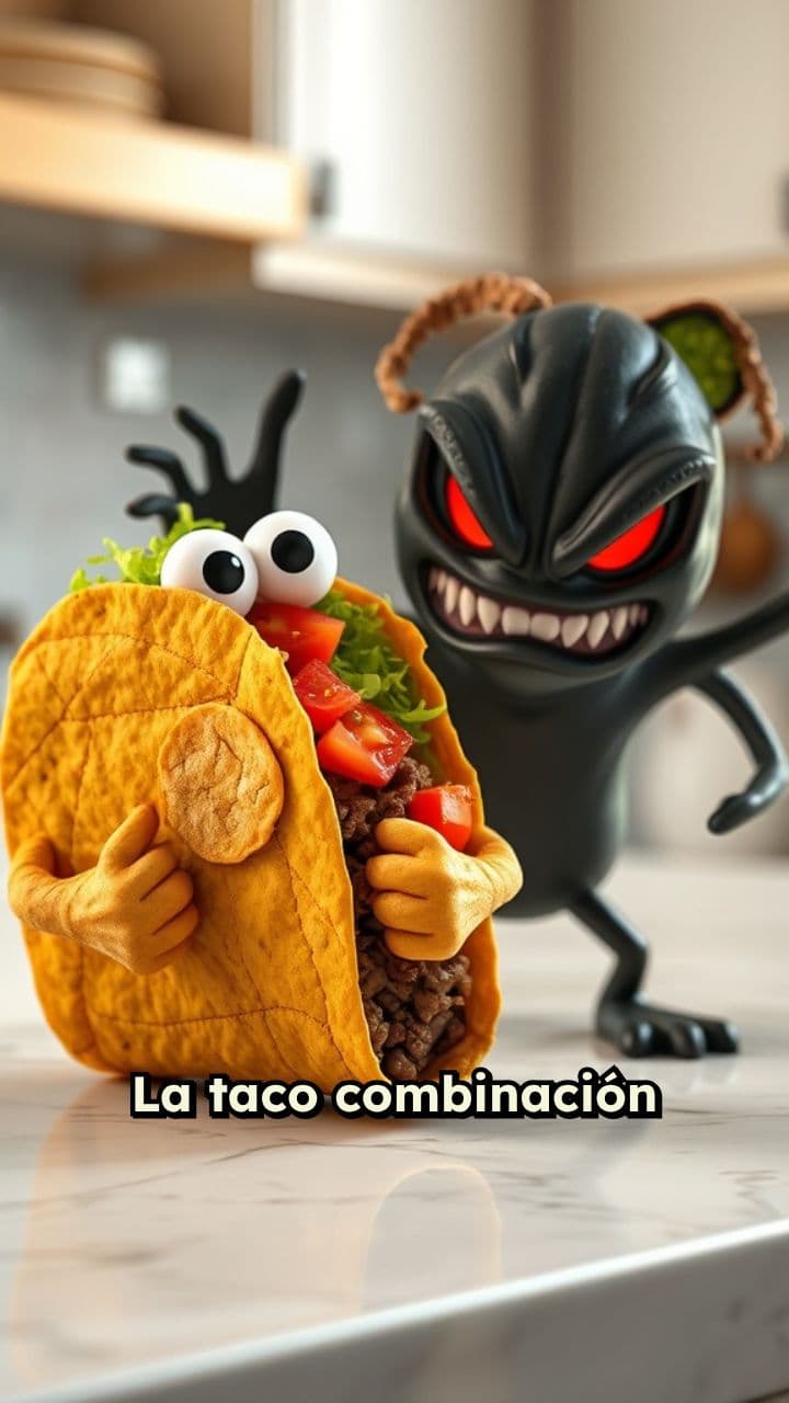 La batalla de la taco combinación