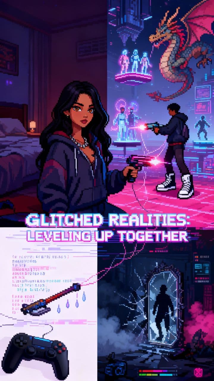 Glitched Realities: Leveling Up Together