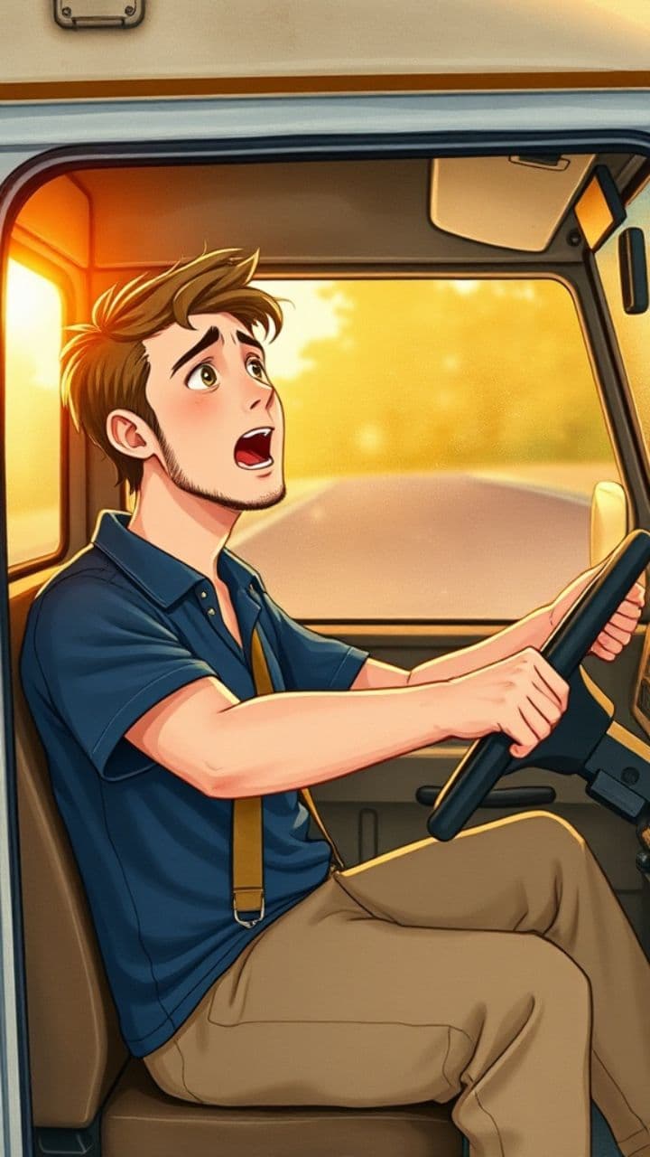 Singing in the Work Van