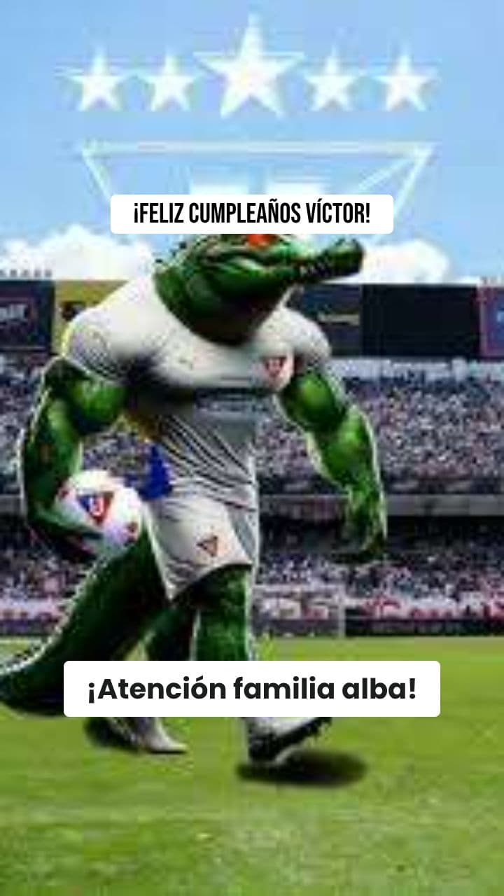 Cumpleaños Albo de Víctor Octavio Calvo