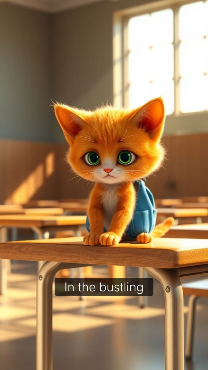 Bully Cats in the Hallway