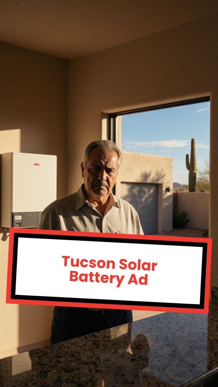 Tucson Solar Battery Ad