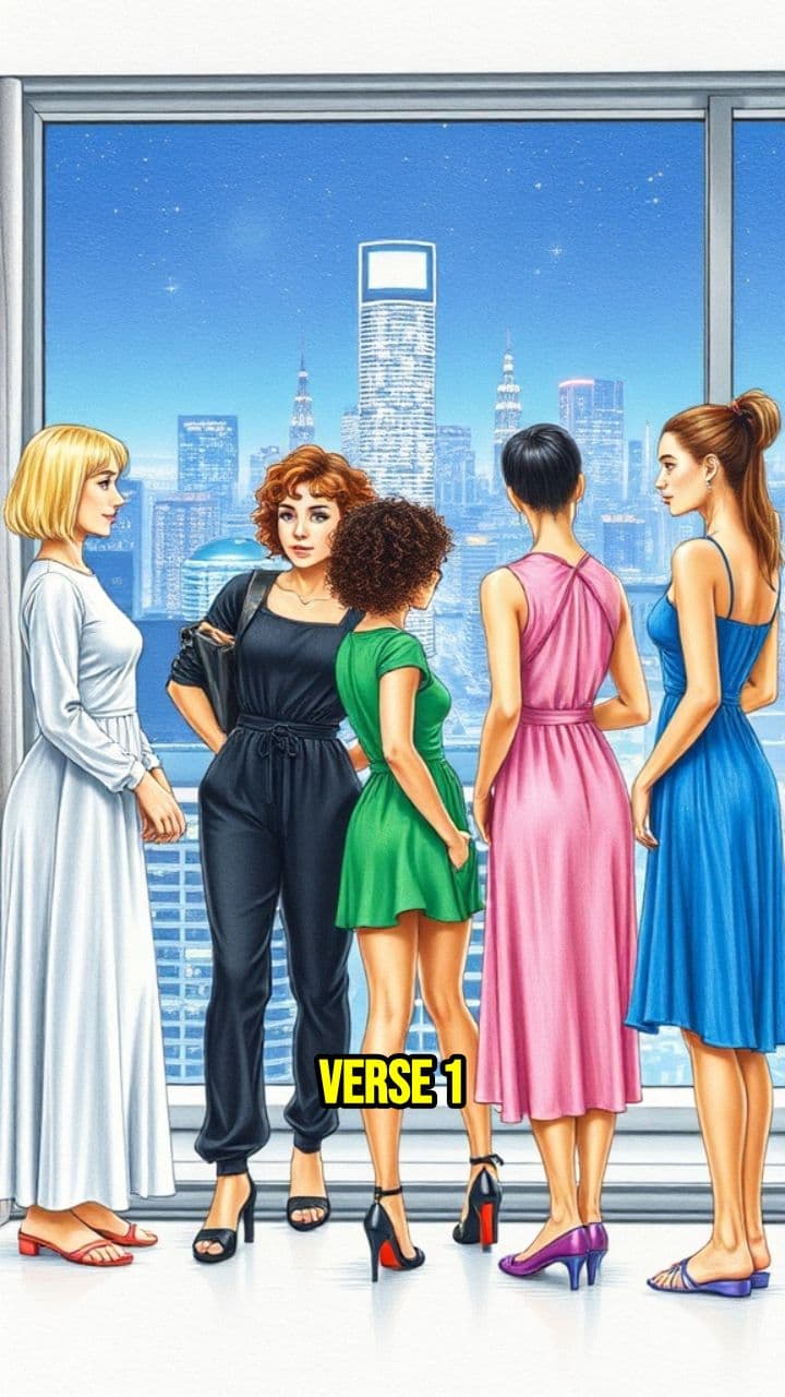 Natasha, Ilona, Magdalena, Lena, Katya